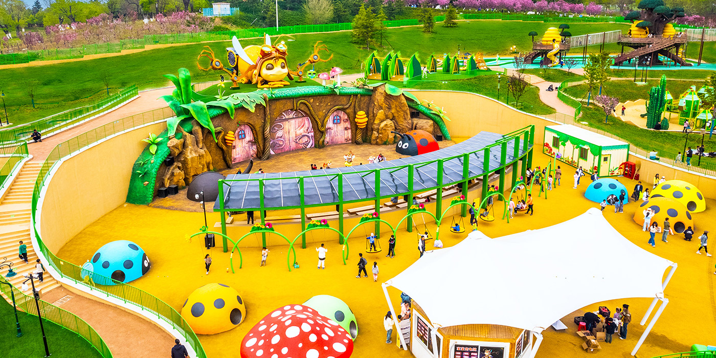 custom-designed play spaces