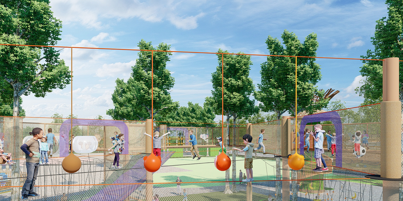 outdoor playground set supplier